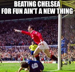 Beating chelsea memes