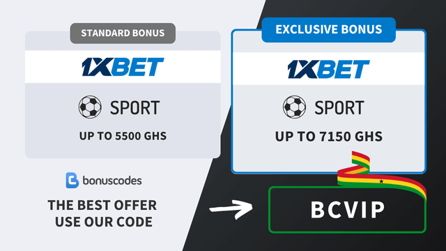 promo for new 1xbet sport Ghana