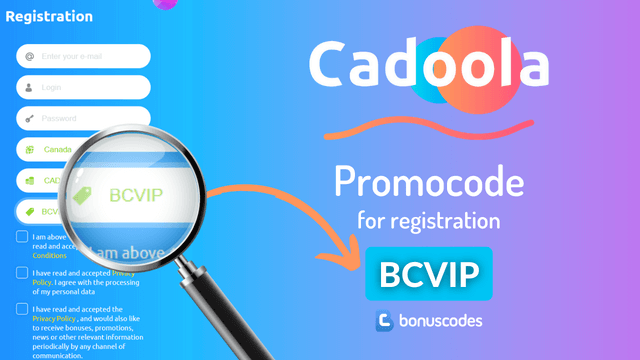 sign up offer cadoola 